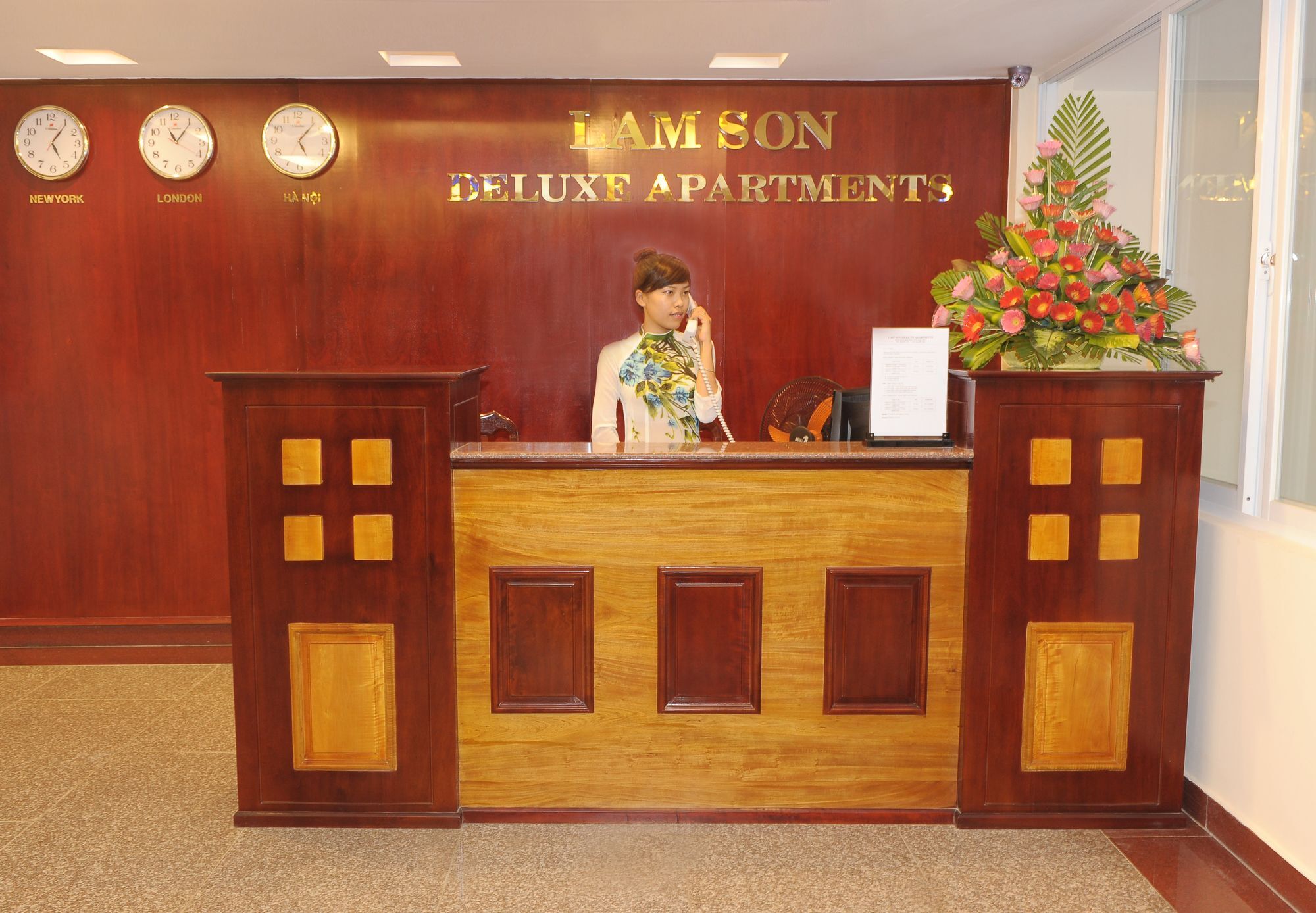 Lam Son Hotel & Apartments فونج تاو المظهر الخارجي الصورة