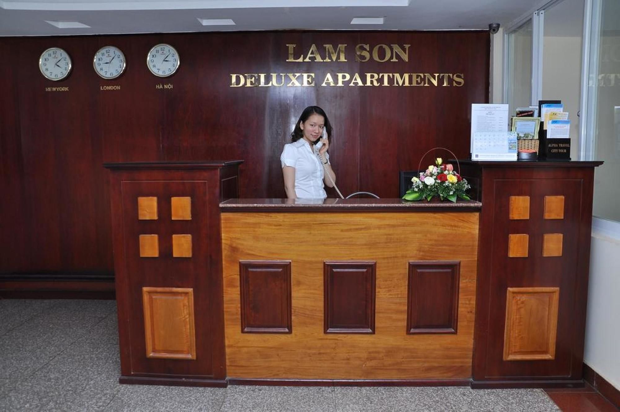 Lam Son Hotel & Apartments فونج تاو المظهر الخارجي الصورة